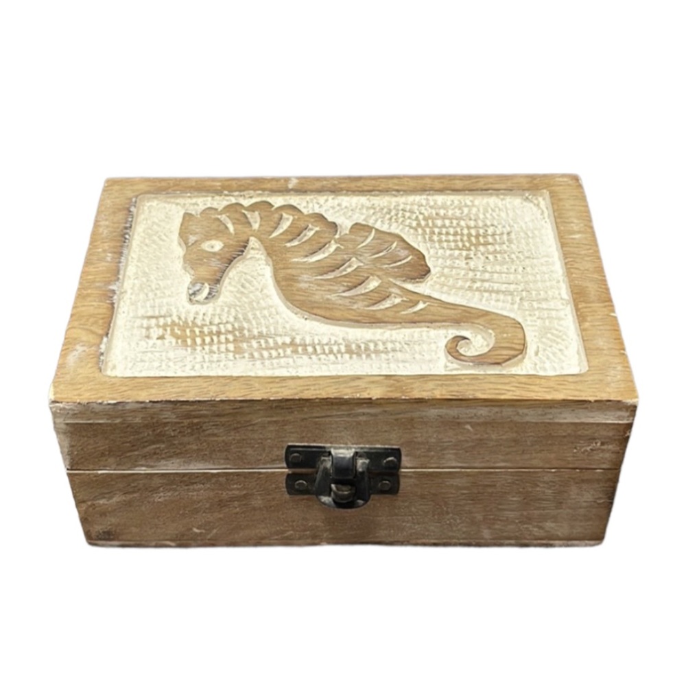 Home Essentials Wooden Storage Box